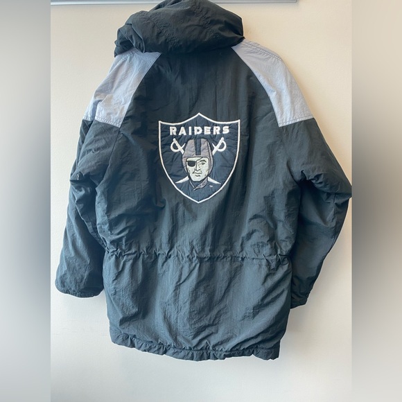 Raiders Vintage Parka Style Jacket—Medium - Picture 5 of 12